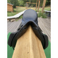 Selle de dressage Henri de Rivel France 16,5 pouces