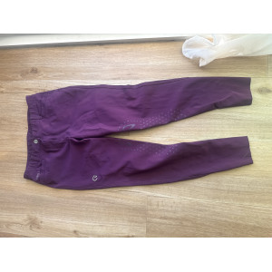 Pantalon ego 7 bordeau