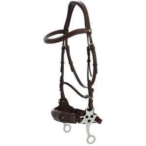 Bridon hackamore Norton Compet - bridon sans mors confortable et précis