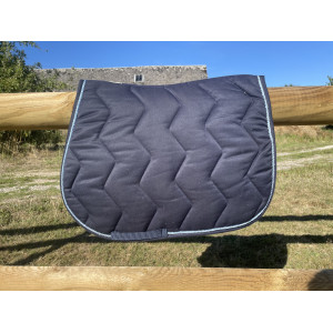 Tapis de selle Équithème bleu