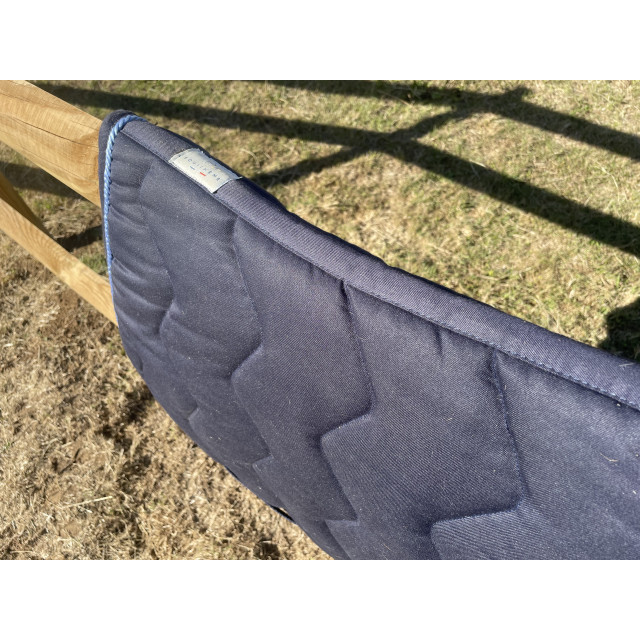 Tapis de selle Équithème bleu