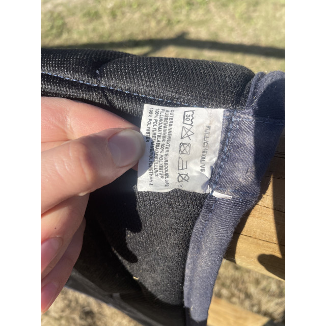 Tapis de selle Équithème bleu