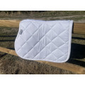 Tapis de selle Équithème blanc