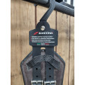 Bavette courte Zandona marron 60cm