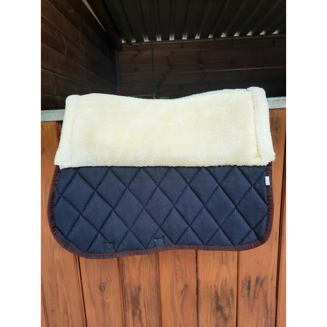 Tapis Equitheme marron avec mouton