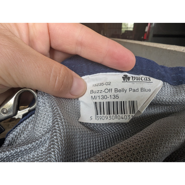 Couverture chemise anti mouches bucas 135 6'0