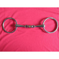 Mors 2 anneaux double brisure à rouleau T125