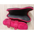 Guêtres Kentucky rouges velours velvet