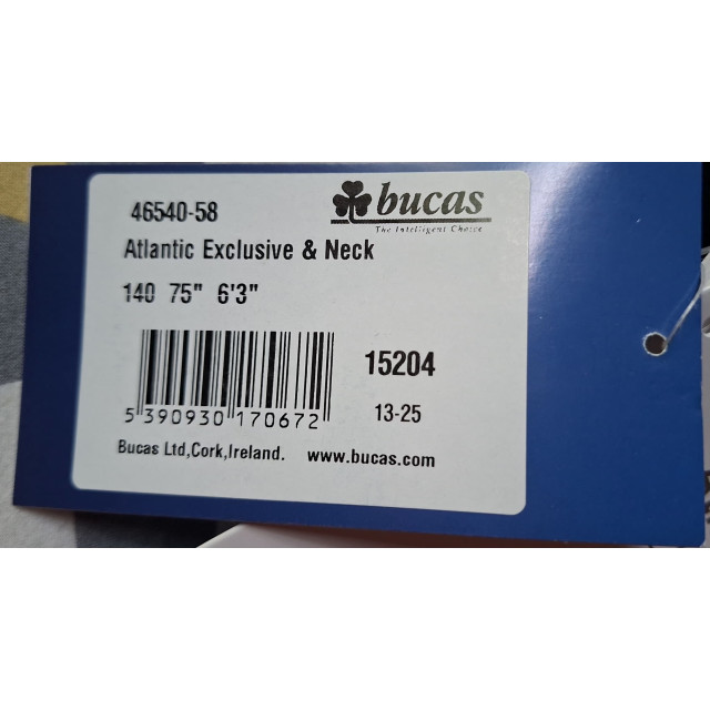 Couverture Bucas imperméable Atlantic Exclusive & neck