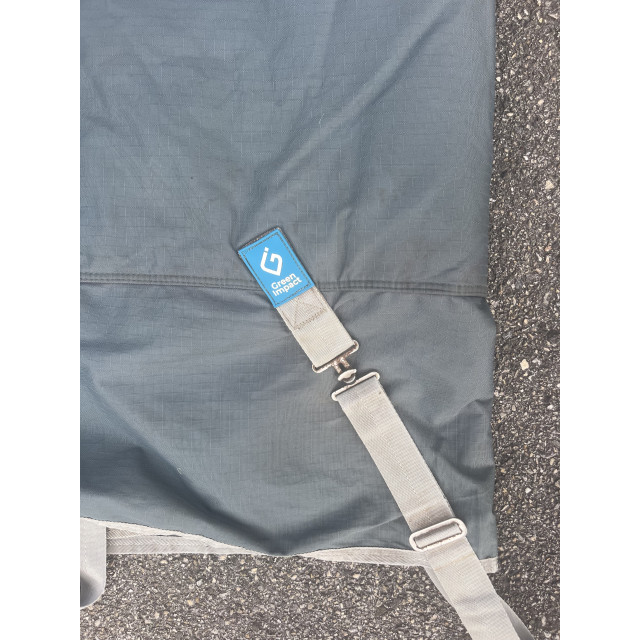 Couverture d’extérieur Equithème Tyrex 600D 300g vert