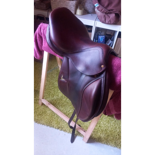 Selle 17" mixte Darroze brun