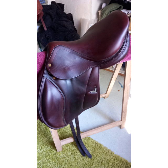 Selle 17" mixte Darroze brun