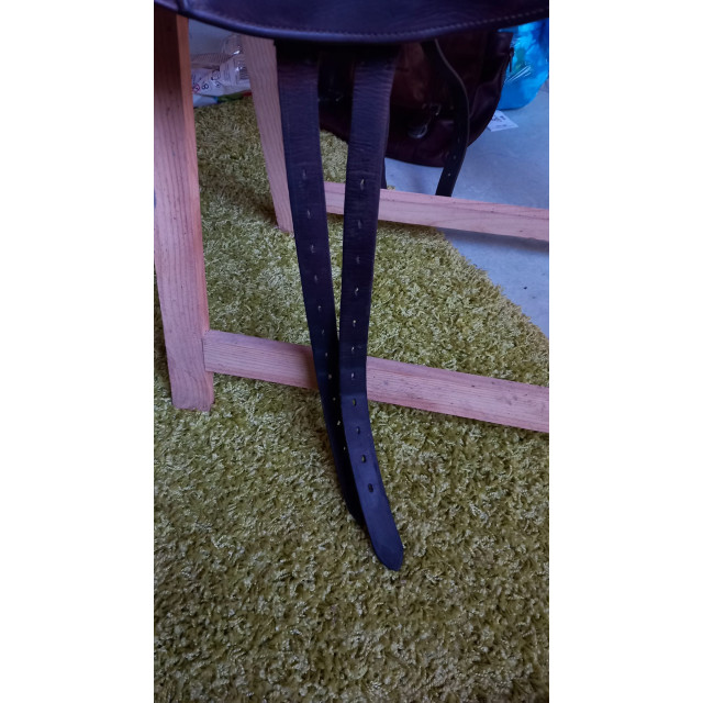Selle 17" mixte Darroze brun