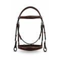 Bridon classique en cuir Marron