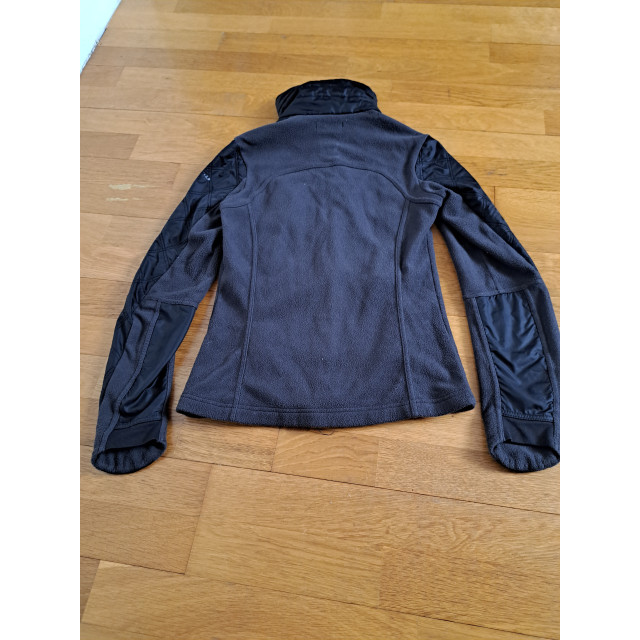 Veste polaire noire/grise XS