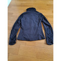 Veste polaire noire/grise XS
