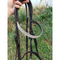 Filet dressage marron