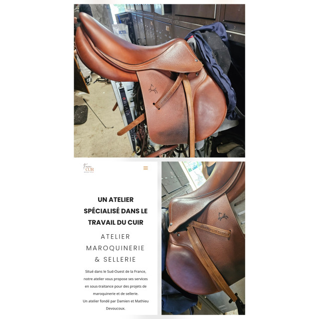 Selle Atelier du cuir (Fils Devoucoux)