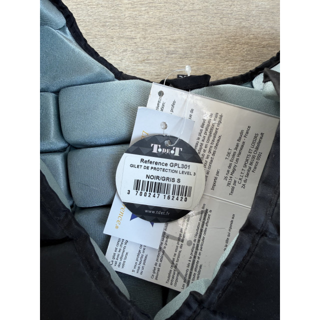 Gilet de protection course hippique
