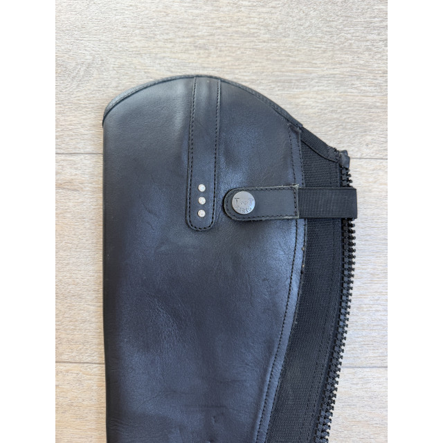 Chaps noir cuir