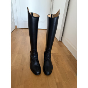 Bottes d’équitation Sarm Hippique en cuir – T.39 – neuves