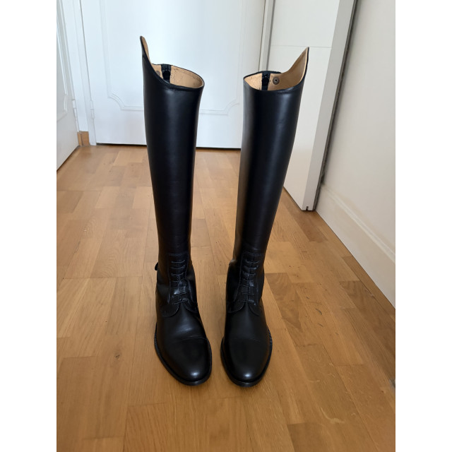 Bottes d’équitation Sarm Hippique en cuir – T.39 – neuves