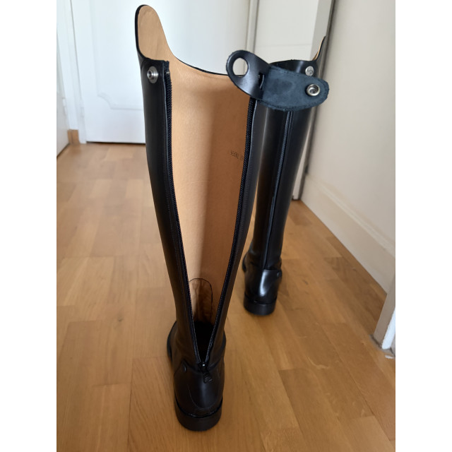 Bottes d’équitation Sarm Hippique en cuir – T.39 – neuves