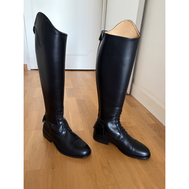 Bottes d’équitation Sarm Hippique en cuir – T.39 – neuves
