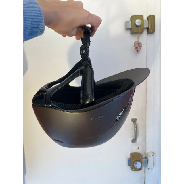 Casque équitation GPA marron foncé jamais porté - Easy First Lady Hybride marron