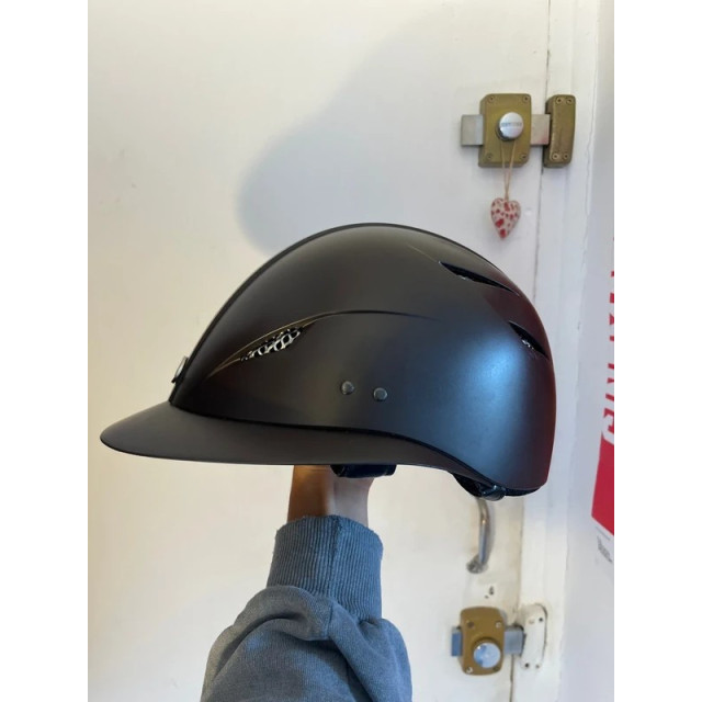 Casque équitation GPA marron foncé jamais porté - Easy First Lady Hybride marron