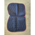 Tapis Equidées prune