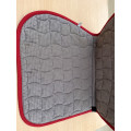 Tapis de selle Harcour Chantilly CSO cheval noir/rouge