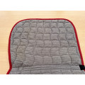 Tapis de selle Harcour Chantilly CSO cheval noir/rouge