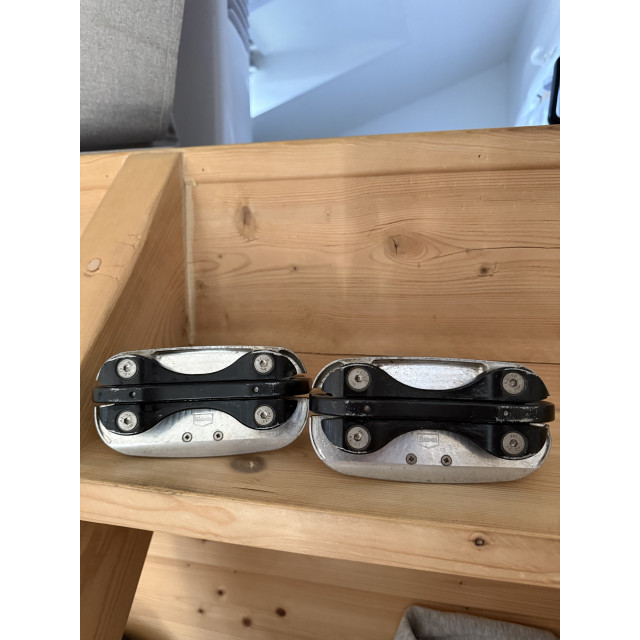Étrier flex on noir aluminium planché incliné super gripp