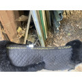 Amortisseur en mouton noir taille M
