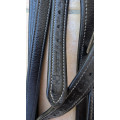 Étrivières cuir noir Fouganza