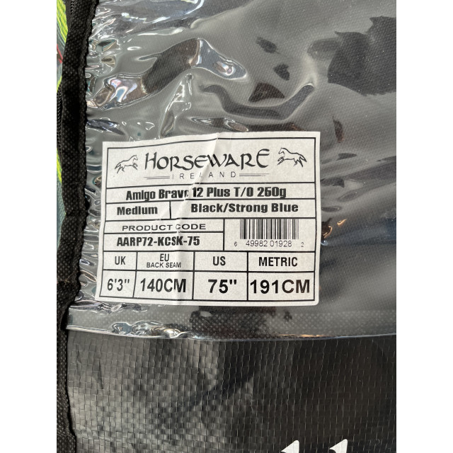 Couverture d'extérieur Horseware Amigo Bravo plus 250g