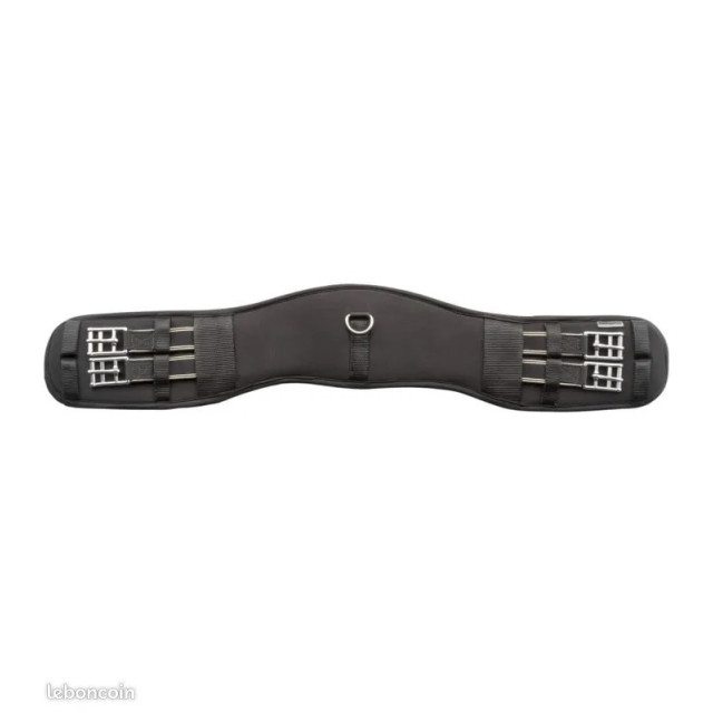 Sangle courte élastiquée showmaster — 30 cm — noire