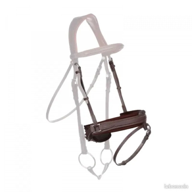 Muserolle Biarritz DEVOUCOUX — taille S — havane