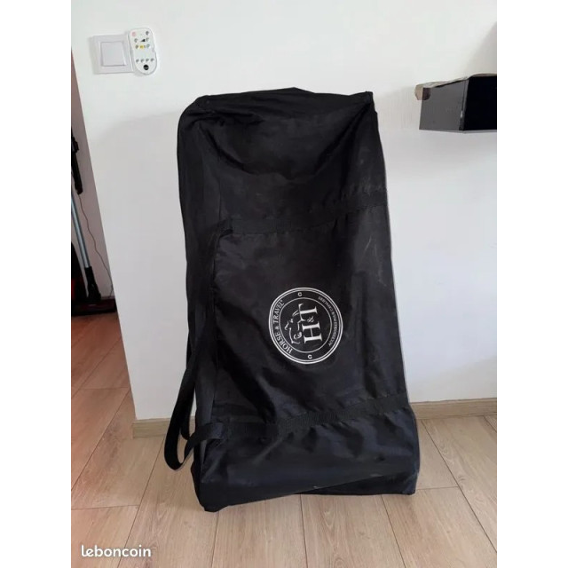 Chariot trolley porte-selle cheval Saddle Sherpa Horse and Travel