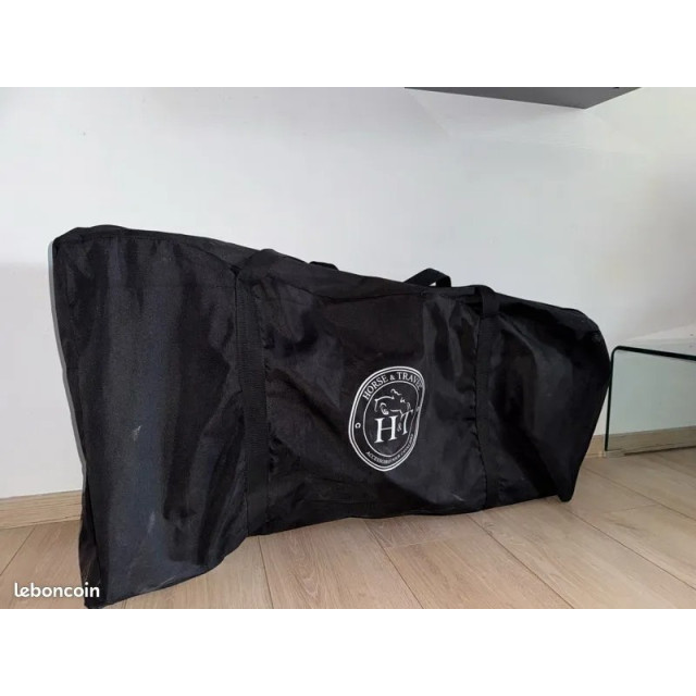 Chariot trolley porte-selle cheval Saddle Sherpa Horse and Travel