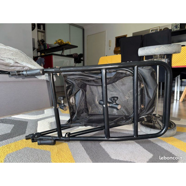 Chariot trolley porte-selle cheval Saddle Sherpa Horse and Travel