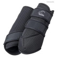 Guêtres de support en tissu air mesh félix bühler — taille xs — noires