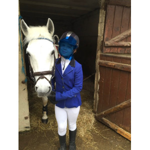Veste concours penelope bleu roi 14 ans