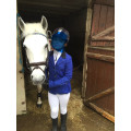 Veste concours penelope bleu roi 14 ans
