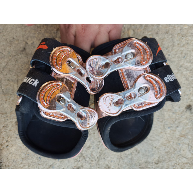Ensemble guêtres eQuick rose gold