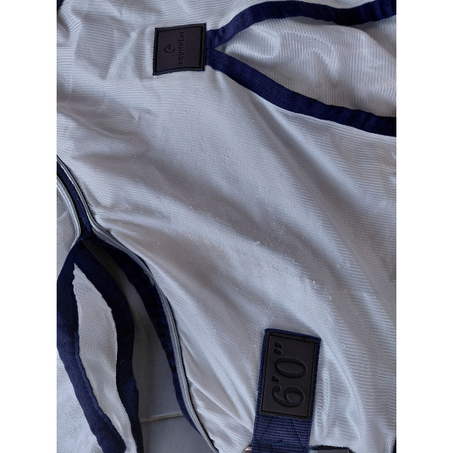 CHEMISE ANTIMOUCHE INTEGRALE BLANCHE GRAND PONEY