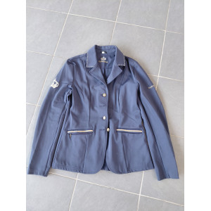 VESTE CONCOURS FEMME T38  BLEU EQUITHEME