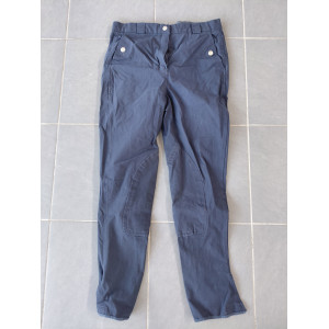 PANTALON FEMME LAMICELL BLEU MARINE T42