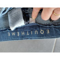 PANTALON GARCON 16 ANS JEAN BLEU EQUITHEME